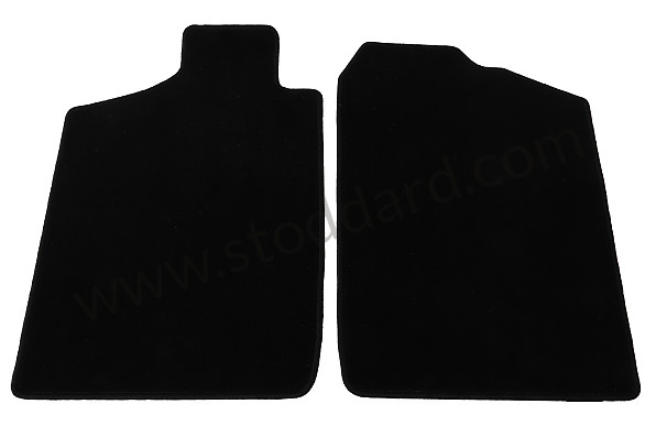 99A000244080 - FLOOR MAT for Porsche 914 &bull; 1973 &bull; 914/4 2.0 &bull; Manual Gearbox, 5 Speed