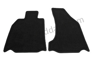 FLOOR MAT Left-hand drive / WITH BOSE HIFI SYSTEM / BLACK / BLACK (99A000244083)