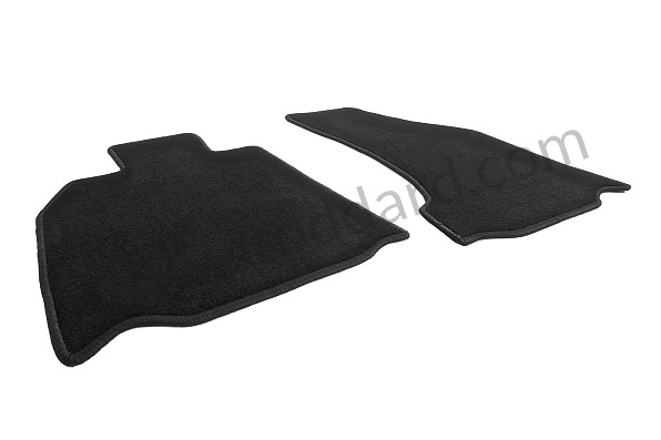 99A000244083 - FLOOR MAT for Porsche Cayman 987C 09-12 &bull; 2012 &bull; Cayman 2.9 &bull; Pdk Gearbox