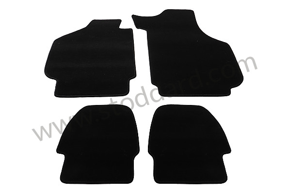 99A000244085 - FLOOR MAT for Porsche 911 84-86 &bull; 1984 &bull; 3.2 &bull; Cabrio &bull; Manual Gearbox, 5 Speed