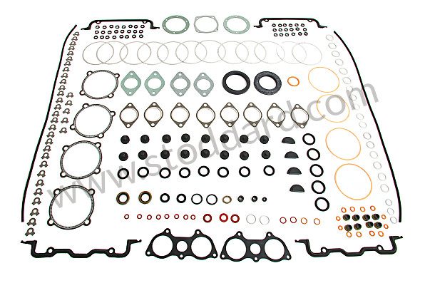 99A000244112 - ENGINE SEAL KIT, 356 CARRERA 2.0 GS AND GT AND 904 for Porsche 356C &bull; 1963 &bull; 2000 Carrera Gs (587/1) &bull; Coupe C &bull; Manual Gearbox, 4 Speed