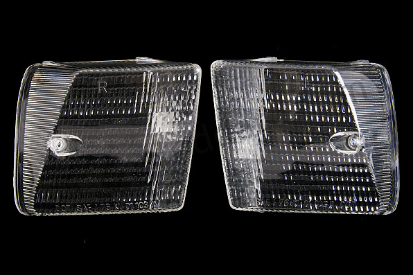 99A000247808 - WHITE FRONT INDICATOR GLASS for Porsche 928 78-82 &bull; 1982 &bull; 928 4.5 &bull; Coupe &bull; Manual Gearbox, 5 Speed