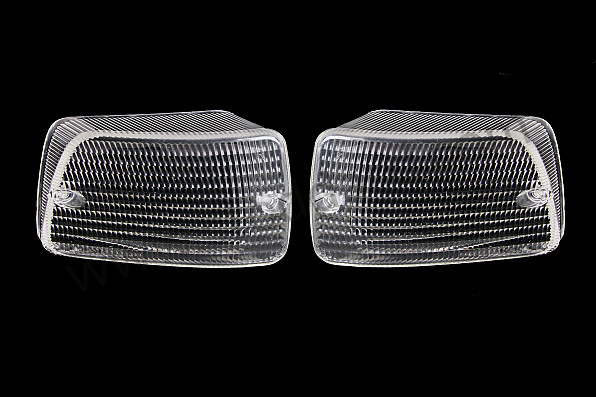 99A000247810 - WHITE FRONT INDICATOR GLASS for Porsche 928 87-91 &bull; 1987 &bull; 928 S4 &bull; Coupe &bull; Manual Gearbox, 5 Speed