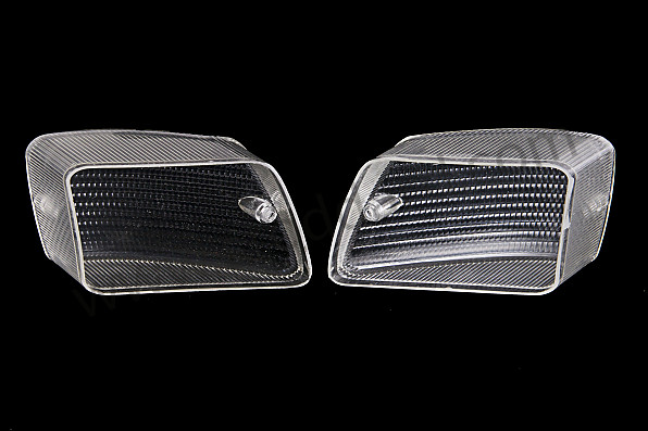 99A000247810 - WHITE FRONT INDICATOR GLASS for Porsche 928 87-91 &bull; 1987 &bull; 928 S4 &bull; Coupe &bull; Manual Gearbox, 5 Speed