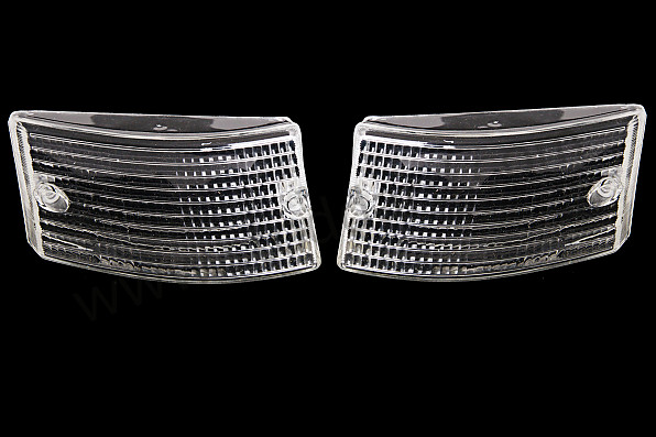 99A000247813 - WHITE FRONT INDICATOR GLASS for Porsche 944 85-88 &bull; 1986 &bull; 944 2.5 &bull; Coupe &bull; Manual Gearbox, 5 Speed