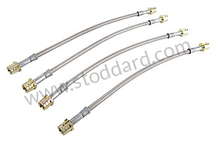 KIT OF 4 AVIATION HOSES WITH HOMOLOGATION TUV (99A000247846)