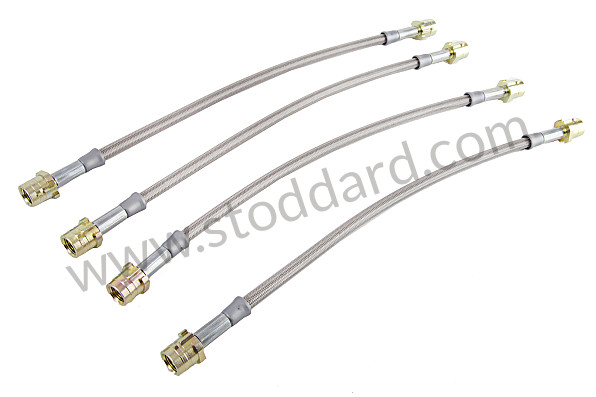 99A000247846 - KIT OF 4 AVIATION HOSES for Porsche 996 Gt3 / Gt3-1 &bull; 2000 &bull; 996 Gt3 &bull; Coupe &bull; Manual Gearbox, 6 Speed