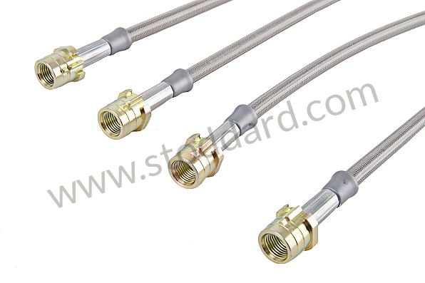 99A000247846 - KIT OF 4 AVIATION HOSES for Porsche 996 Gt3 / Gt3-1 &bull; 2000 &bull; 996 Gt3 &bull; Coupe &bull; Manual Gearbox, 6 Speed