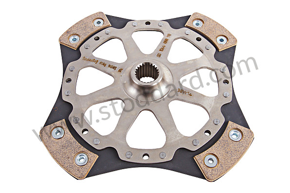 99A000247860 - RIGID SINTERED METAL CLUTCH DISC for Porsche Boxster 986 97-04 &bull; 1998 &bull; Boxster 2.5 &bull; Cabrio &bull; Manual Gearbox, 5 Speed