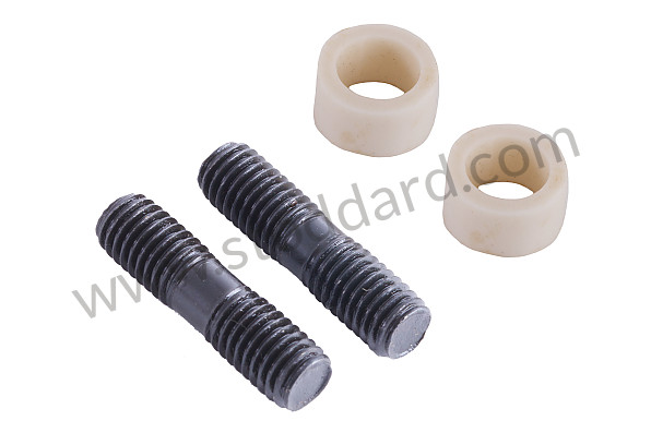 99A000247891 - ENGINE RADIATOR INSTALLATION KIT 356B + 356C + 912 for Porsche 356B T6 &bull; 1961 &bull; 1600 (616/1 T6) &bull; Cabrio B T6 &bull; Manual Gearbox, 4 Speed