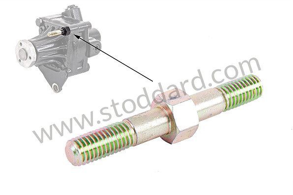 99A000252818 - STUD ON POWER STEERING PUMP for Porsche 944 85-88 &bull; 1986 &bull; 944 Turbo M44.50 &bull; Coupe &bull; Manual Gearbox, 5 Speed
