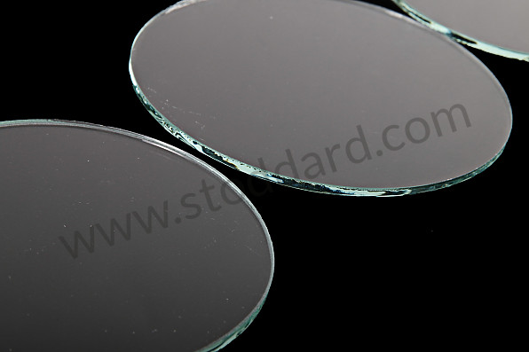 99A000252869 - SET OF 5 GLASS DIAL FRONTS FOR INSTRUMENT PANEL UNIT for Porsche 911 70-73 &bull; 1972 &bull; 2.4T-E &bull; Coupe &bull; Manual Gearbox, 4 Speed