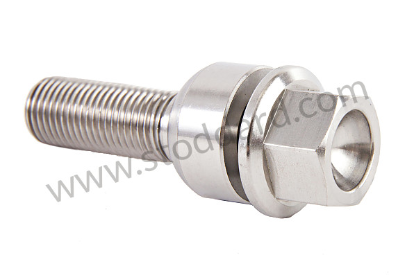99A000252885 - SET OF 10 TITANIUM WHEEL SCREWS DIMENSION 40 MM (FOR ASSEMBLY WITH WIDENER BETWEEN 10 AND 14 MM) for Porsche 996 Gt3 / Gt3-1 &bull; 2000 &bull; 996 Gt3 &bull; Coupe &bull; Manual Gearbox, 6 Speed