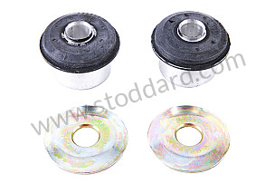 TWO SMALL RESILIENT MOUNTS FOR FRONT ARM (1 KIT PER ARM), SPORTS VERSION   (99A000252919)