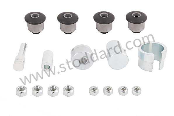 99A000252924 - COMPLETE RESILIENT MOUNT KIT FOR UPPER FRONT ARM WITH ASSEMBLY TOOL AND THREADED FASTENINGS for Porsche 928 78-82 &bull; 1980 &bull; 928 4.5 &bull; Coupe &bull; Manual Gearbox, 5 Speed