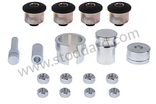 SPORT VERSION UPPER FRONT TRIANGLE BUSHING KIT COMPLETE WITH ASSEMBLY TOOL AND SCREWS  (99A000252929)