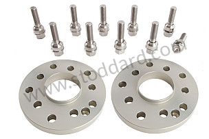 SET OF TWO 18 MM TRACK WIDENERS WITH TITANIUM THREADED FASTENINGS 18 MM (99A000252942)