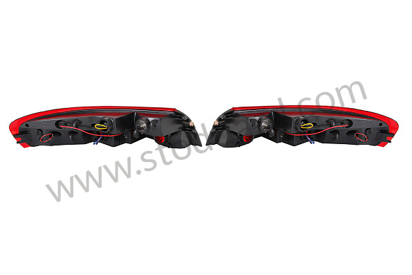 99A000254050 - RED AND WHITE LED REAR INDICATOR KIT PAIR for Porsche 996 Gt3 / Gt3-1 &bull; 2000 &bull; 996 Gt3 &bull; Coupe &bull; Manual Gearbox, 6 Speed