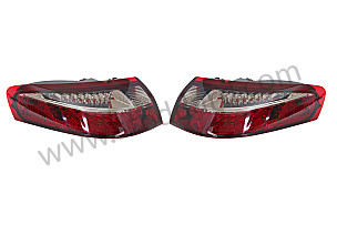 RED AND BLACK LED REAR INDICATOR KIT (PAIR)  (99A000254052)