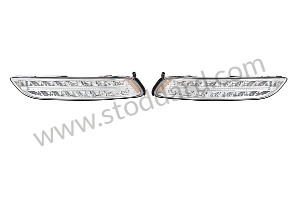 99A000254058 - ADDITIONAL FRONT HEADLIGHT KIT WITH LED for Porsche 997 05-08 &bull; 2005 &bull; 997 C2 &bull; Coupe &bull; Manual Gearbox, 6 Speed