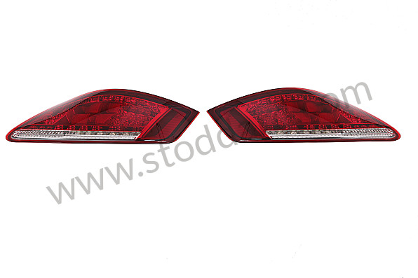 99A000254060 - RED AND WHITE LED REAR INDICATOR KIT (PAIR) for Porsche Boxster 987 05-08 &bull; 2007 &bull; Boxster S 3.4 &bull; Cabrio &bull; Automatic Gearbox