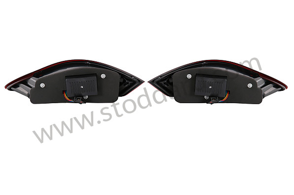 99A000254061 - RED AND BLACK LED REAR INDICATOR KIT (PAIR) for Porsche Boxster 987 05-08 &bull; 2005 &bull; Boxster 2.7 &bull; Cabrio &bull; Manual Gearbox, 5 Speed