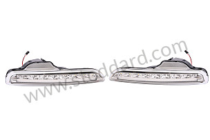 HEADLIGHT FOG LAMP AND STANDLIGHT KIT WITH LEDS WHITE / WHITE (99A000254062)