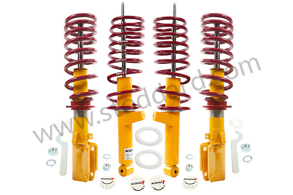 99A000254073 - KONI SPORT SHOCK ABSORBERS - COMPLETE KIT WITH LOWERING SPRINGS for Porsche 993 Turbo &bull; 1995 &bull; 993 Turbo &bull; Coupe &bull; Manual Gearbox, 6 Speed