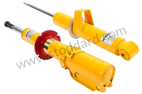 99A000254073 - KONI SPORT SHOCK ABSORBERS - COMPLETE KIT WITH LOWERING SPRINGS for Porsche 993 Turbo &bull; 1995 &bull; 993 Turbo &bull; Coupe &bull; Manual Gearbox, 6 Speed