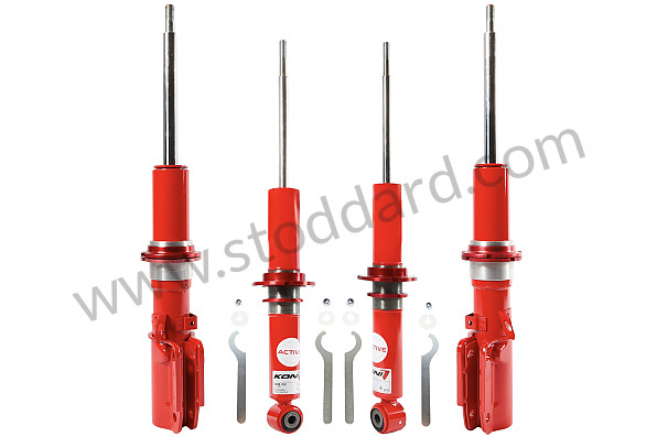 99A000254074 - KONI SPECIAL ACTIVE SHOCK ABSORBERS - THE COMPLETE KIT / 964 C2 + C4 89-94 / 965 91-94 for Porsche 