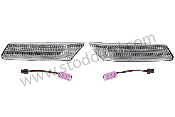 99A000254093 - LATERAL INDICATOR WITH LED, WHITE LIGHT for Porsche 997 05-08 &bull; 2005 &bull; 997 C2 &bull; Coupe &bull; Manual Gearbox, 6 Speed