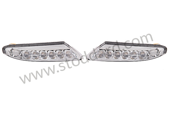 99A000254094 - FRONT INDICATOR KIT WITH LED for Porsche 997 Turbo 10-13 &bull; 2011 &bull; 997 Turbo S &bull; Cabrio &bull; Pdk Gearbox