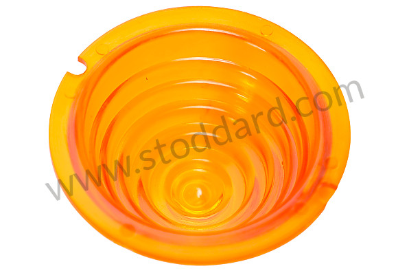 99A000258599 - ORANGE REAR LIGHT LENS 356 PRE-A for Porsche 356A &bull; 1955 &bull; 1300 (506/2) &bull; Cabrio A T1 &bull; Manual Gearbox, 4 Speed