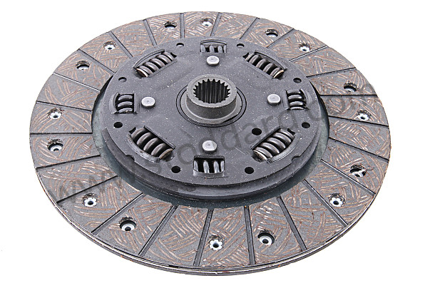99A000258607 - HIGH-FRICTION CLUTCH DISC / EXTENDED SERVICE LIFE / 6 SPRINGS / HIGH QUALITY  for Porsche 911 74-77 + 912E &bull; 1975 &bull; Carrera 2.7 Us &bull; Coupe &bull; Manual Gearbox, 5 Speed