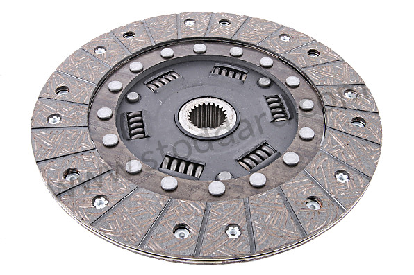 99A000258611 - HIGH FRICTION CLUTCH DISC / EXTENDED LIFE / 6 SPRINGS / HIGH QUALITY for Porsche 944 85-88 &bull; 1987 &bull; 944 S &bull; Coupe &bull; Manual Gearbox, 5 Speed