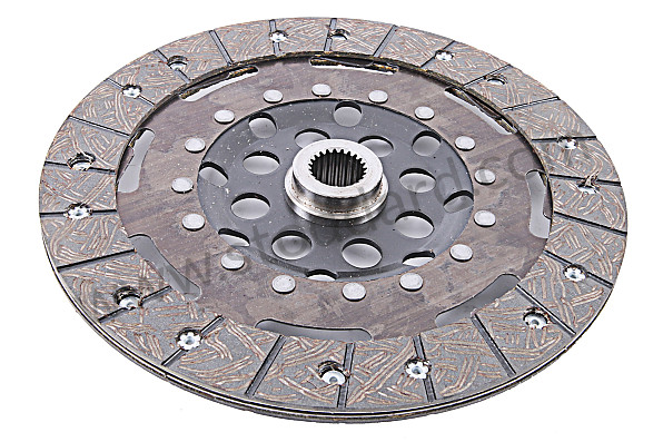 99A000258614 - HIGH FRICTION CLUTCH DISC / EXTENDED LIFE / 6 SPRINGS / HIGH QUALITY for Porsche Boxster 986 97-04 &bull; 2000 &bull; Boxster S 3.2 &bull; Cabrio &bull; Manual Gearbox, 6 Speed