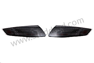 SMOKED BLACK REAR INDICATOR KIT WITH LED PAIR (99A000261760)