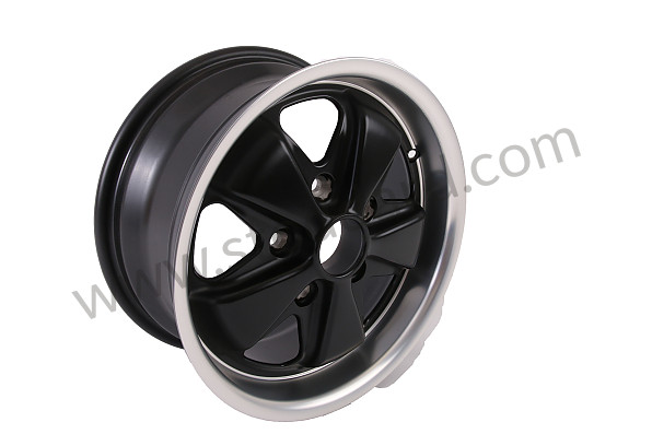 99A000264880 - WHEEL, 7 X 15, BLACK, WITH TUV HOMOLOGATION for Porsche 