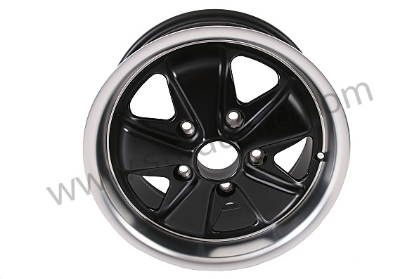 99A000264880 - WHEEL, 7 X 15, BLACK, WITH TUV HOMOLOGATION for Porsche 