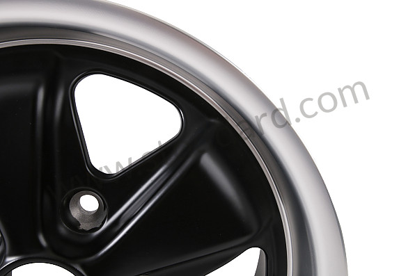 99A000264880 - WHEEL, 7 X 15, BLACK, WITH TUV HOMOLOGATION for Porsche 