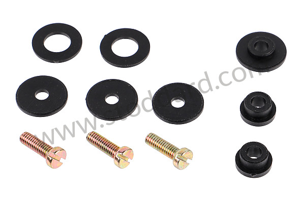 99A000266658 - FIXING KIT FOR PARTS IN THE MIDDLE OF THE STEERING WHEEL for Porsche 356B T5 &bull; 1959 &bull; 1600 (616/1 T5) &bull; Cabrio B T5 &bull; Manual Gearbox, 4 Speed