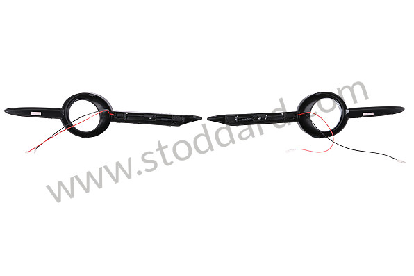 99A000266659 - FRAME FOR ADDITIONAL HEADLIGHT WITH LED for Porsche Cayman 987C 06-08 &bull; 2006 &bull; Cayman S 3.4 &bull; Manual Gearbox, 6 Speed