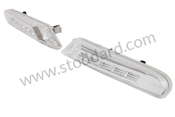 99A000266663 - LATERAL INDICATOR WITH LED, WHITE LIGHT for Porsche Boxster 986 97-04 &bull; 2000 &bull; Boxster 2.7 &bull; Cabrio &bull; Manual Gearbox, 5 Speed
