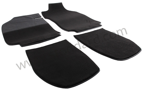 99A000266678 - VERY HIGH QUALITY FLOOR CARPET (AS ORIGINALLY MADE)  for Porsche 911 74-77 + 912E &bull; 1976 &bull; 2.7S &bull; Coupe &bull; Automatic Gearbox