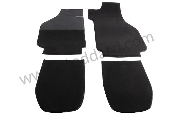 99A000266679 - VERY HIGH QUALITY FLOOR CARPET (AS ORIGINALLY MADE)  for Porsche 911 74-77 + 912E &bull; 1977 &bull; 2.7 &bull; Targa &bull; Automatic Gearbox