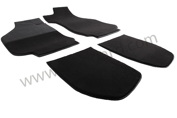 99A000266679 - VERY HIGH QUALITY FLOOR CARPET (AS ORIGINALLY MADE)  for Porsche 911 74-77 + 912E &bull; 1977 &bull; 2.7 &bull; Targa &bull; Automatic Gearbox