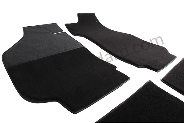 99A000266679 - VERY HIGH QUALITY FLOOR CARPET (AS ORIGINALLY MADE)  for Porsche 911 74-77 + 912E &bull; 1977 &bull; 2.7 &bull; Targa &bull; Automatic Gearbox