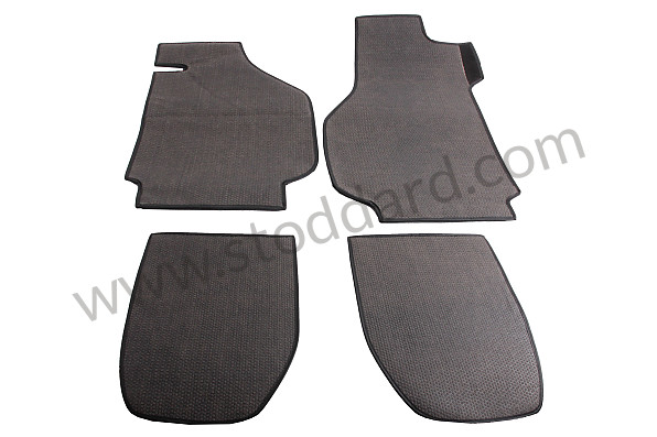 99A000266679 - VERY HIGH QUALITY FLOOR CARPET (AS ORIGINALLY MADE)  for Porsche 911 74-77 + 912E &bull; 1977 &bull; 2.7 &bull; Targa &bull; Automatic Gearbox
