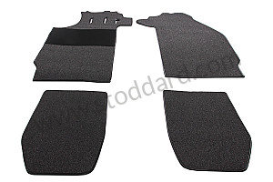 VERY HIGH QUALITY FLOOR MATS (AS MANUFACTURED AT THE TIME) 
