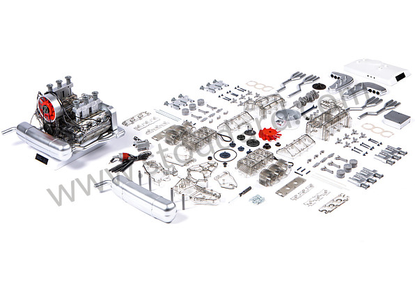 99A000269042 - 911 ENGINE 1/4 SCALE WITH SOUND AND ENGINE MOTION (GERMAN & ENGLISH) for Porsche 